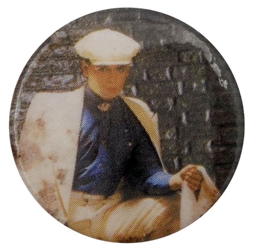 Gary Numan - 'White Suit' Button Badge