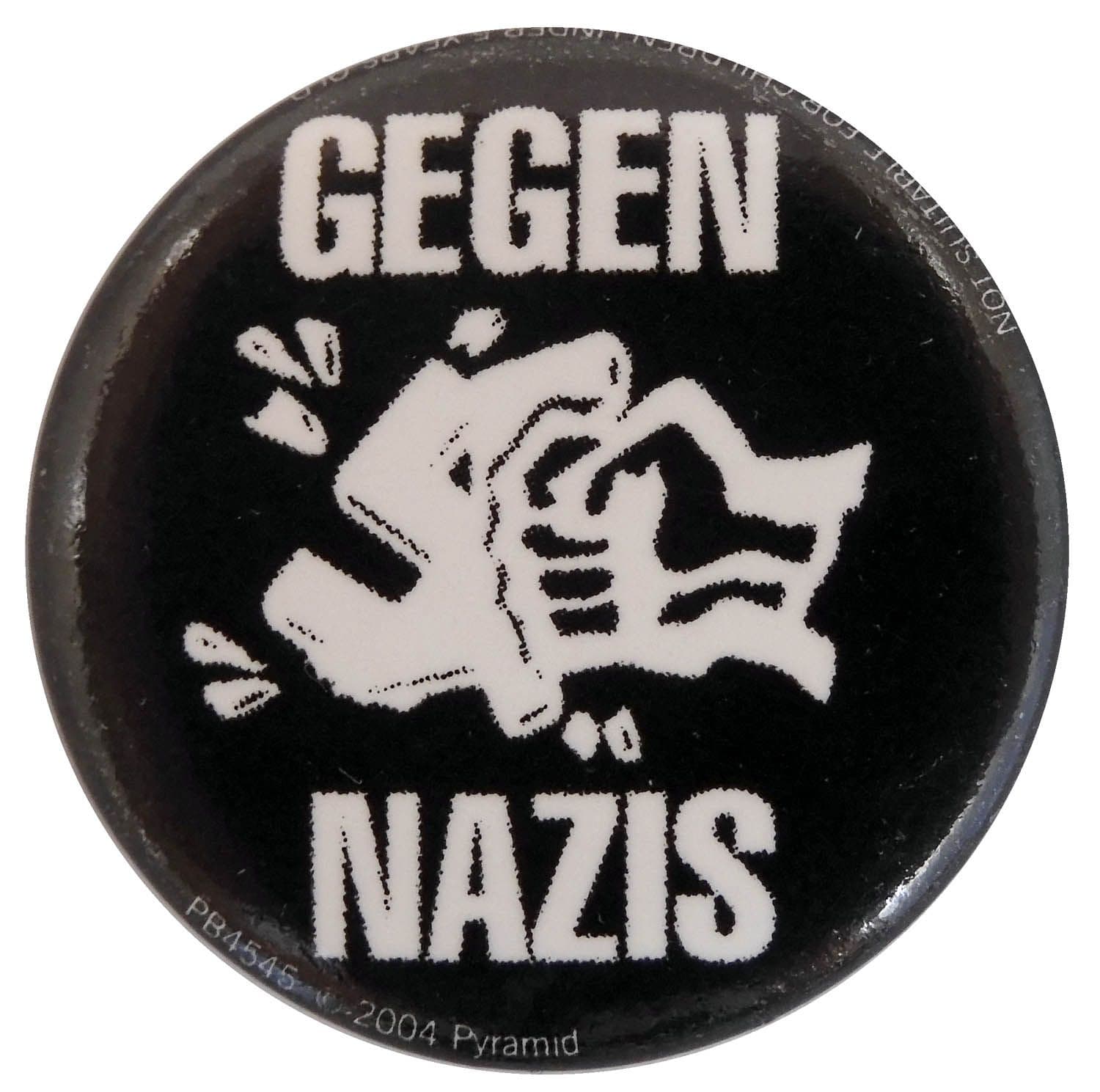 Gegen Nazis - Slogan Button Badge