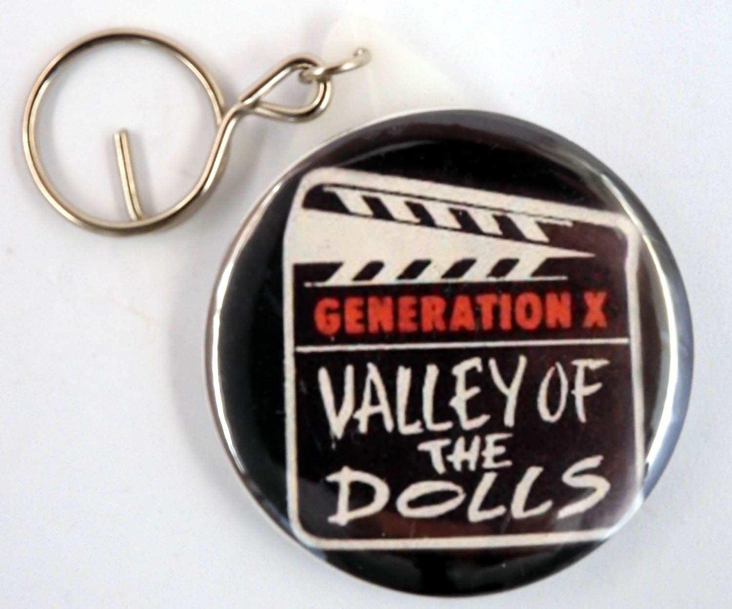 Generation X - 'Valley of the Dolls' Large Round Mirror Keyring