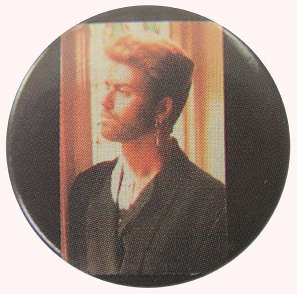 George Michael - 'Black Suit' Button Badge