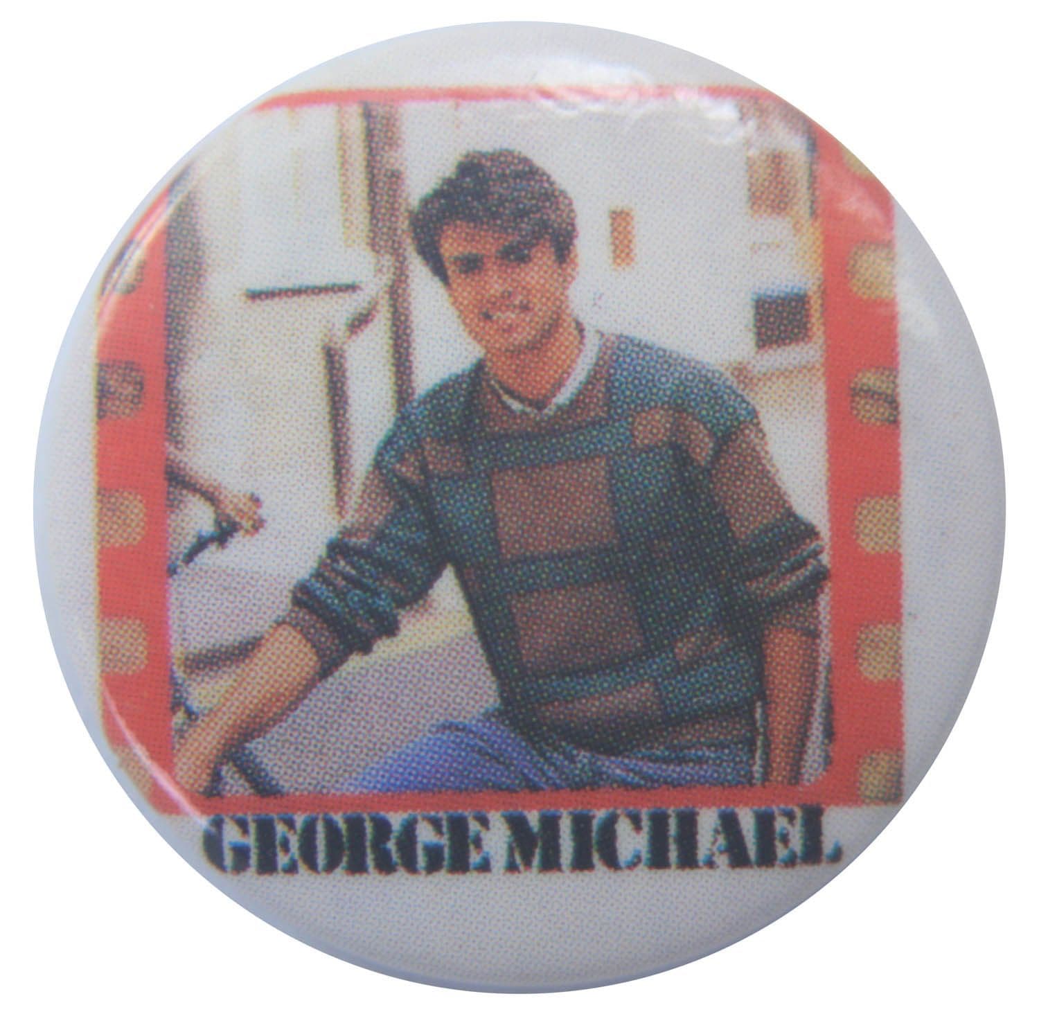 George Michael - 'Jumper' Button Badge