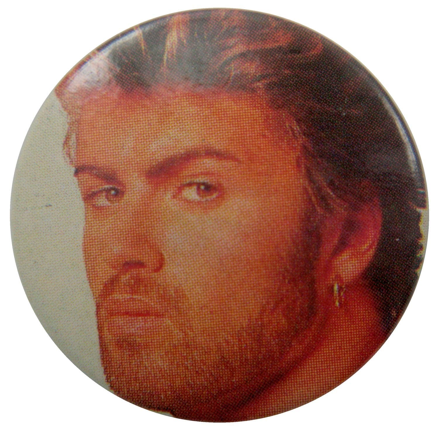 George Michael - 'Side Look' Button Badge