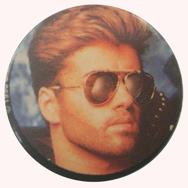 George Michael - 'Sunglasses' Button Badge