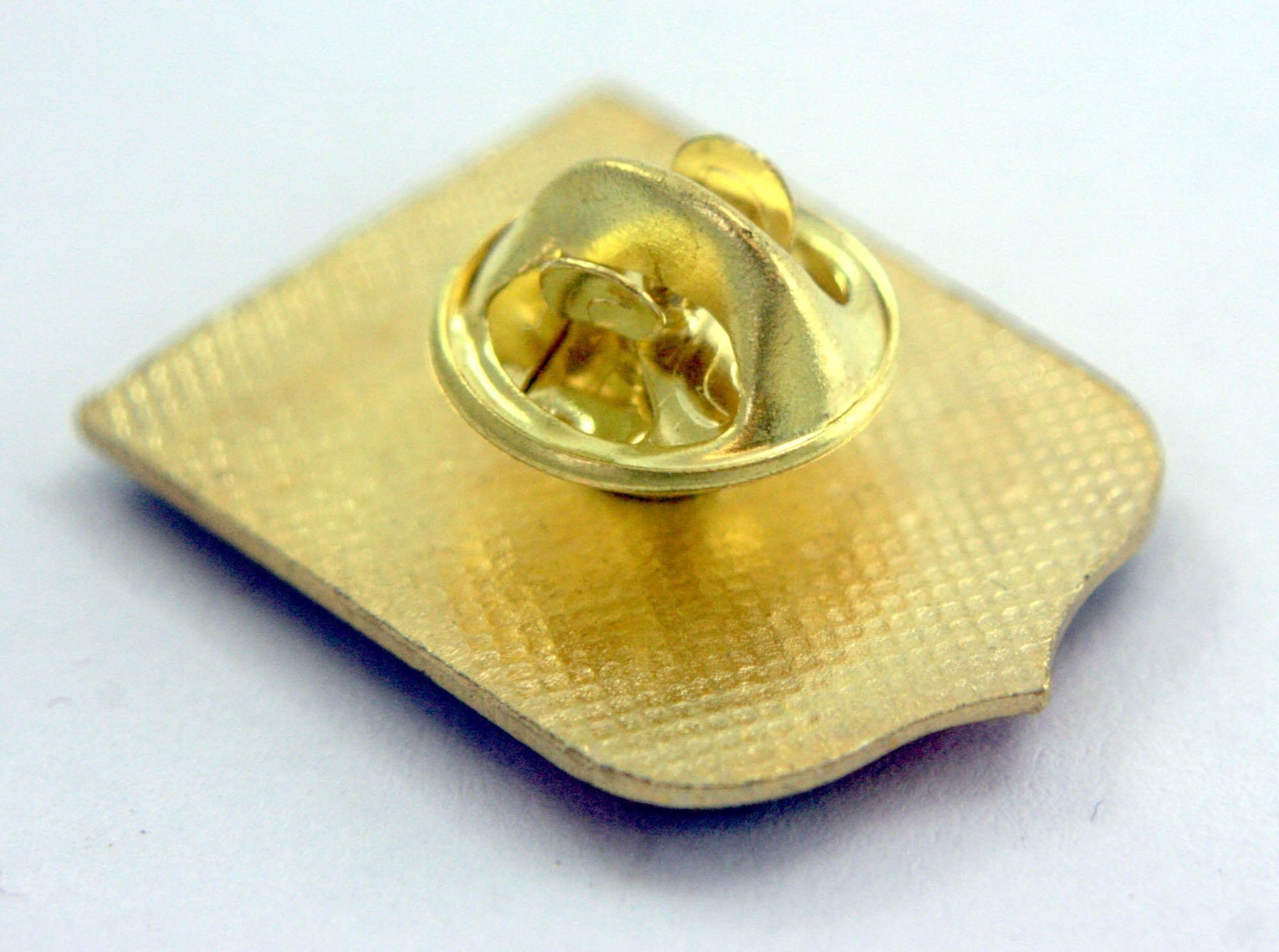 Georgia - 'State Flag' Vintage Enamel Badge