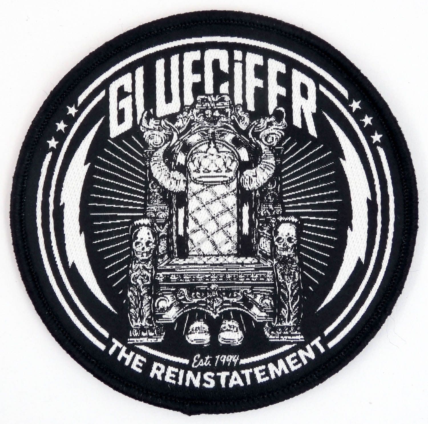 Gluecifer - 'The Reinstatement' Woven Patch
