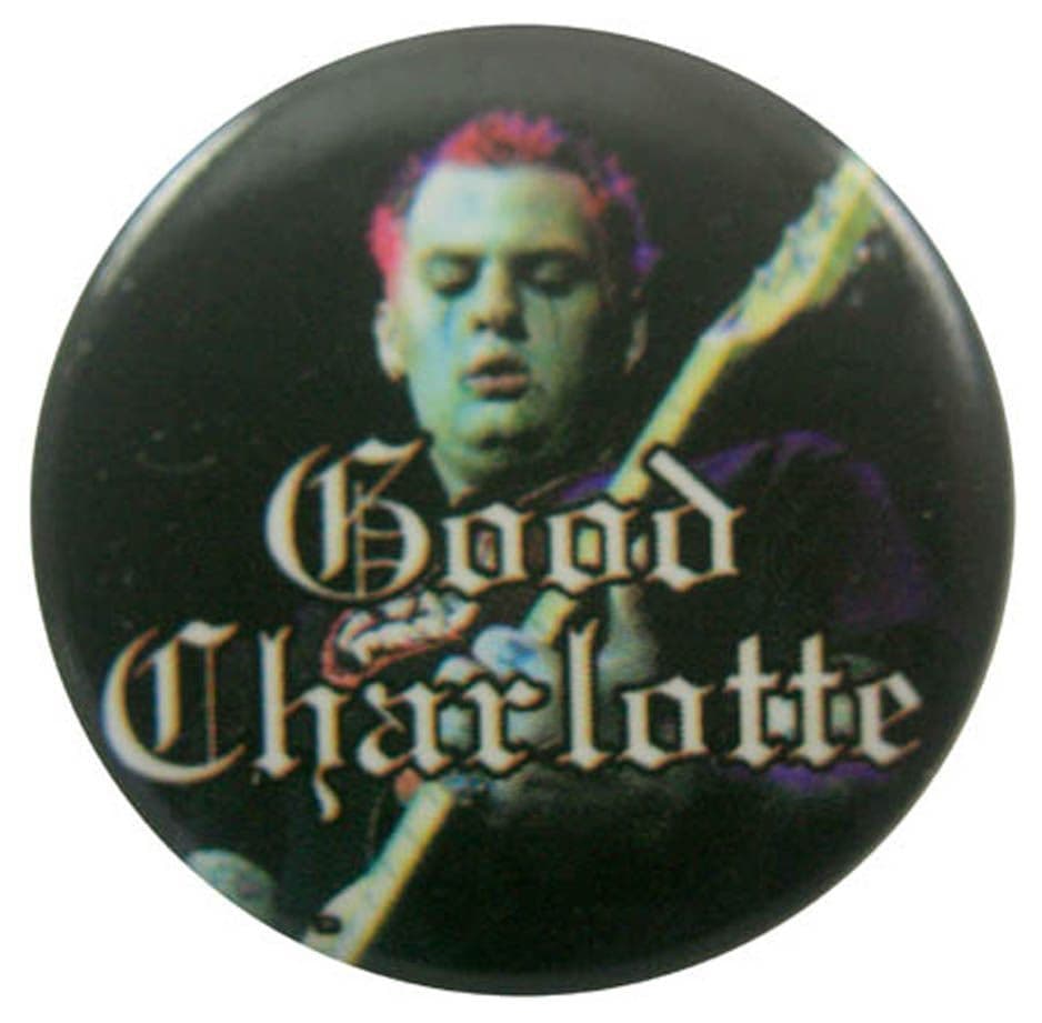 Good Charlotte - 'Benji Black' Button Badge