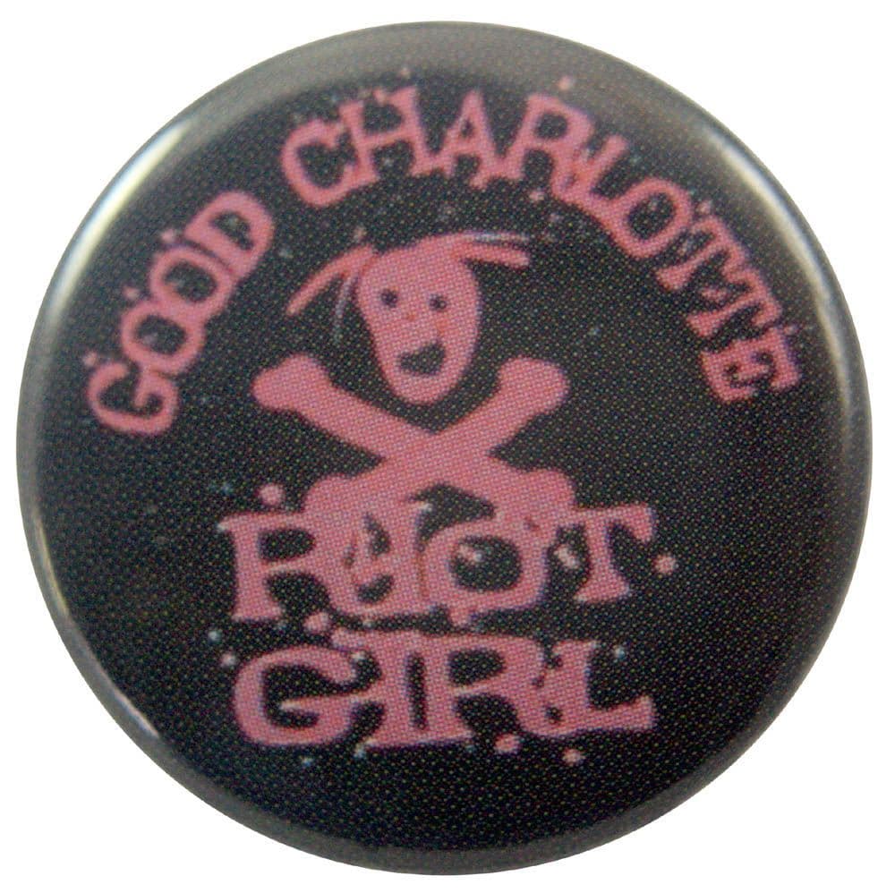 Good Charlotte - 'Riot Girl' Button Badge