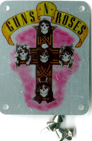 Guns N'Roses - 'Appetite For Destruction' Brassart Metal Patch