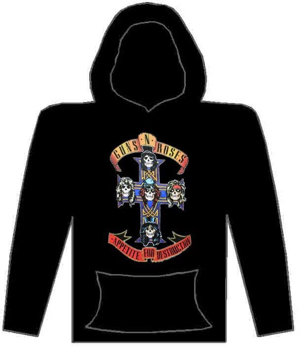 Guns N'Roses - 'Appetite for Destruction' Hoodie