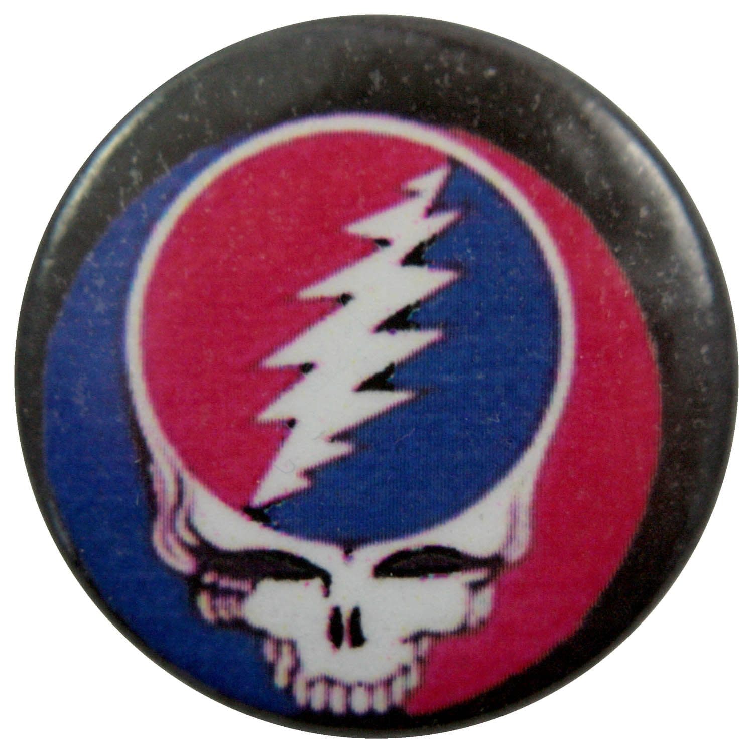 Grateful Dead - 'Steal Your Face' Button Badge