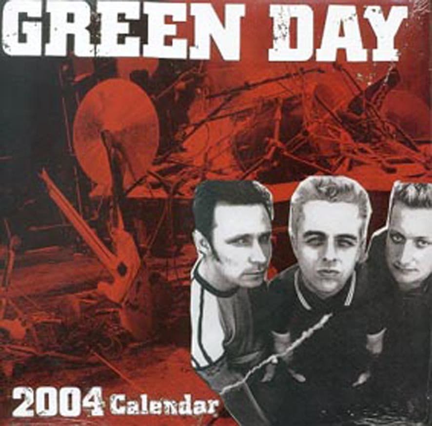 Green Day - 2004 Square Calendar
