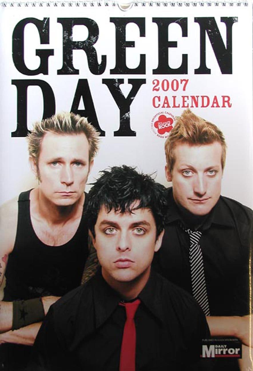 Green Day - 2007 Calendar
