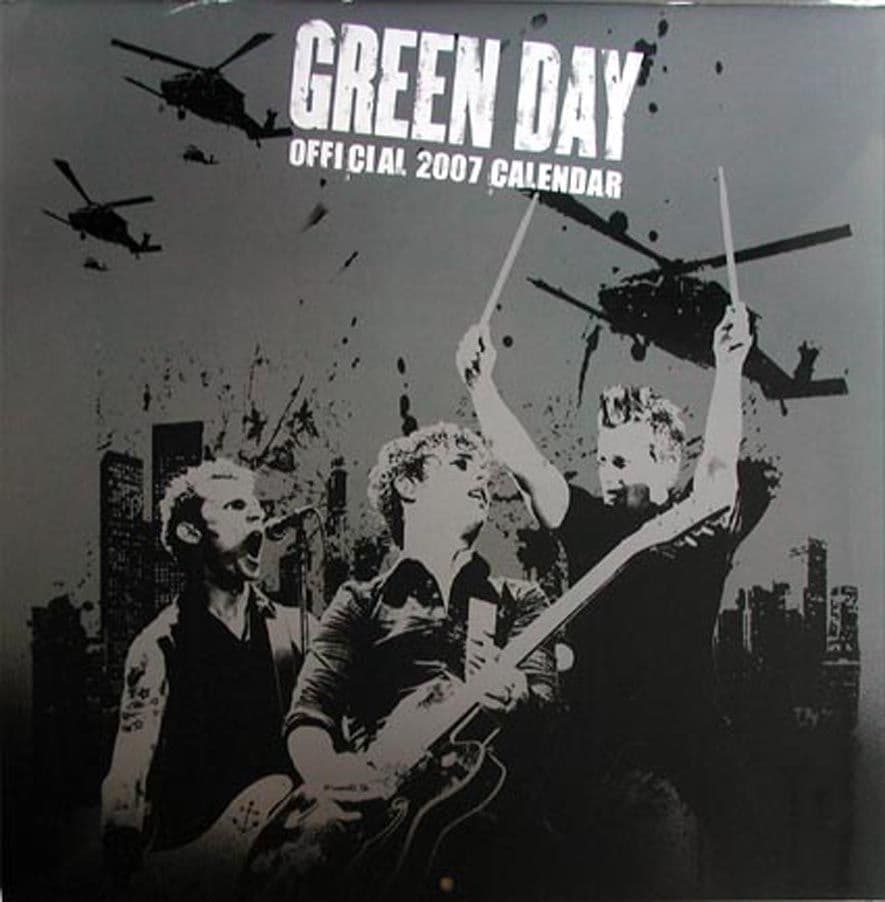 Green Day - 2007 Official Calendar