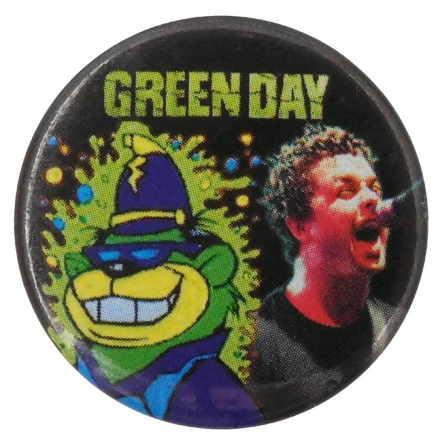 Green Day - 'Billie & Bingo' Button Badge