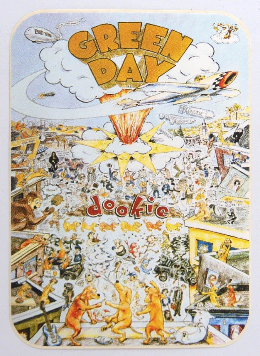Green Day - 'Dookie' Sticker