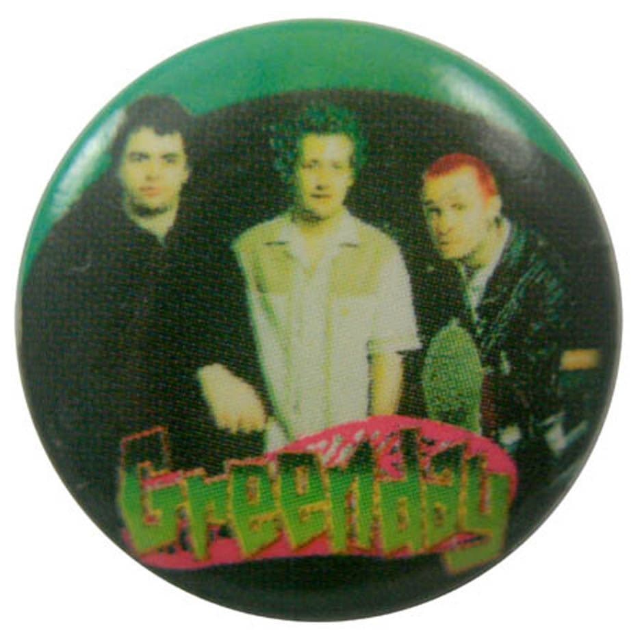 Green Day - 'Group Green Background' Button Badge