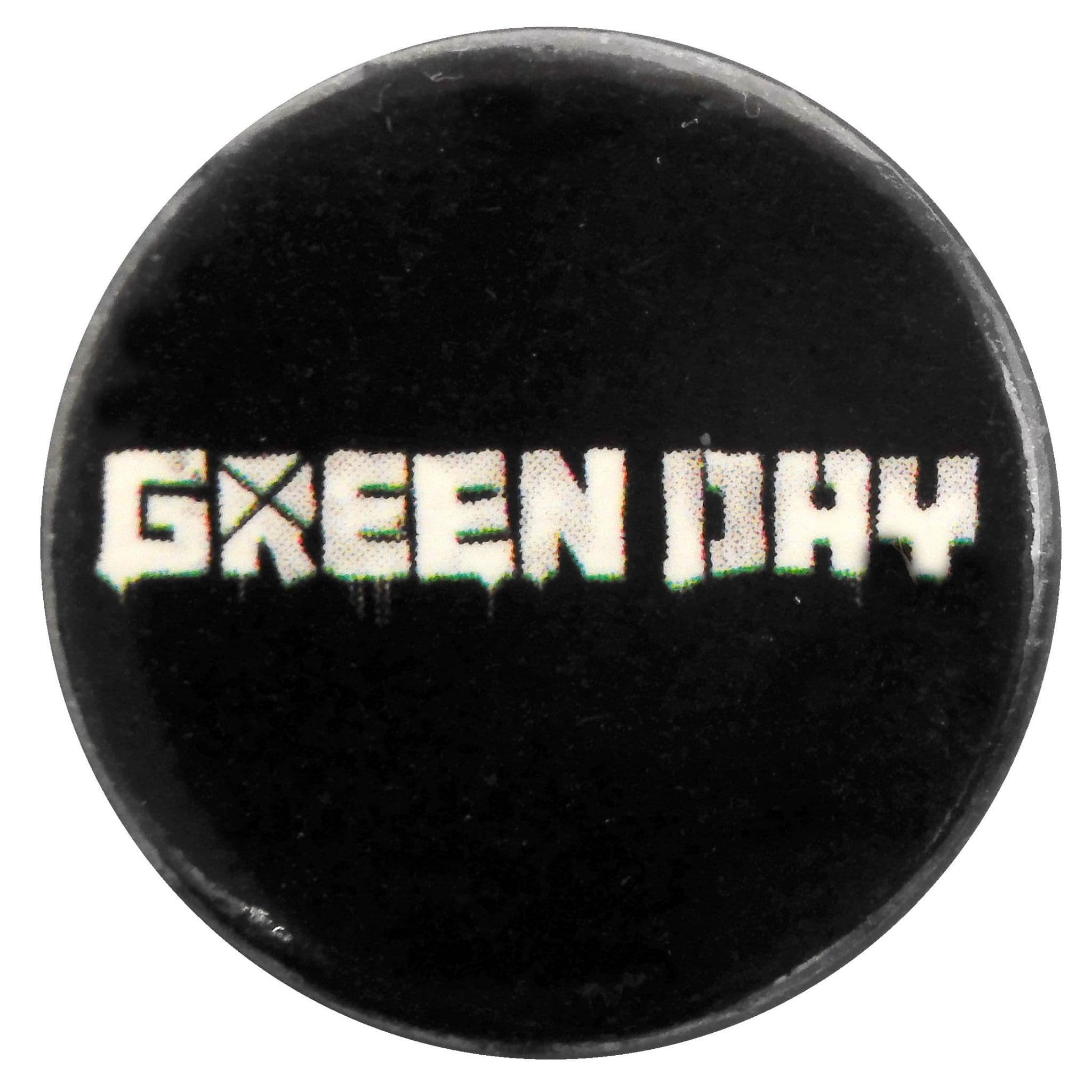 Green Day - 'Logo Black' Button Badge