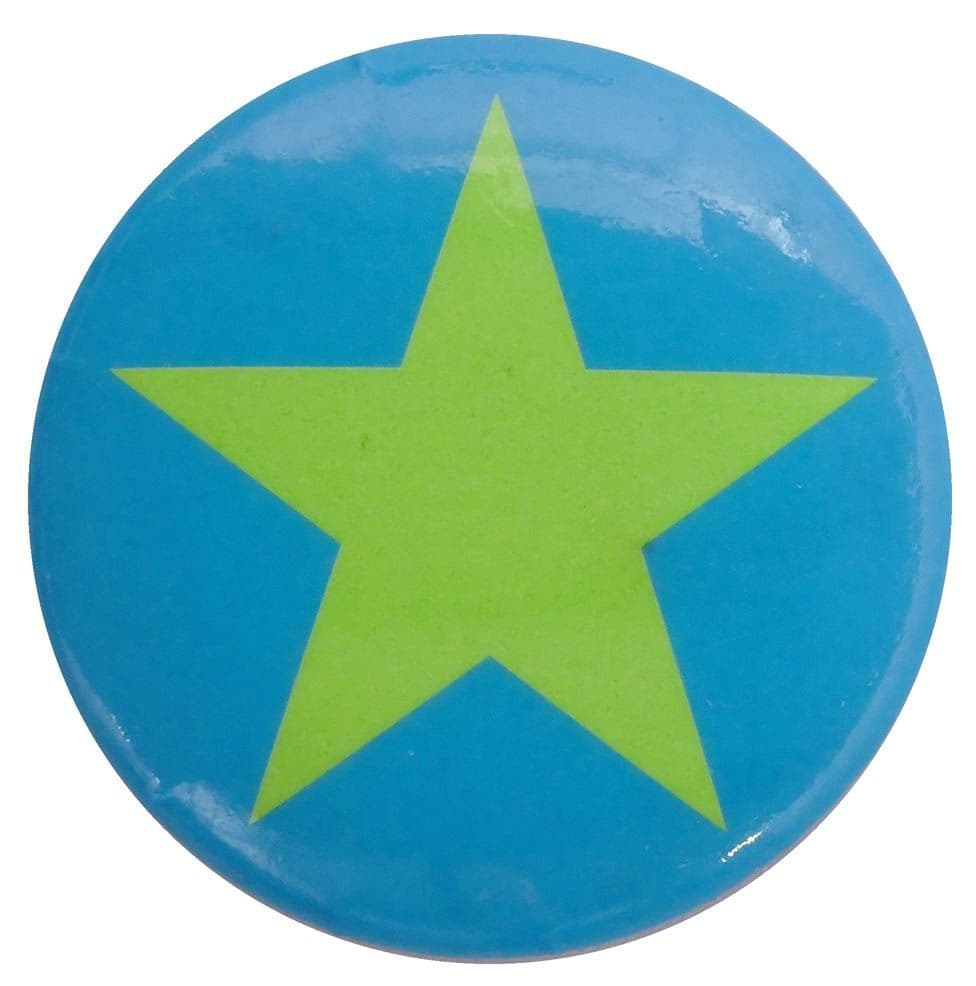 Green Star - Button Badge