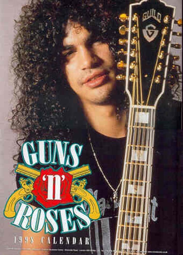 Guns N'Roses - 1998 Calendar