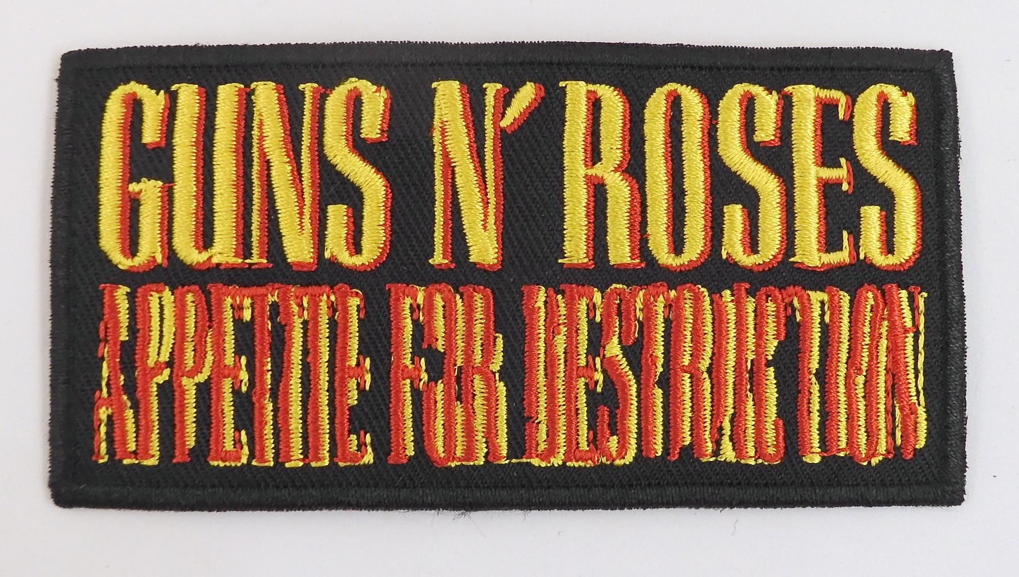 Guns N'Roses - 'Appetite For Destruction' Sew-on Embroidered Patch