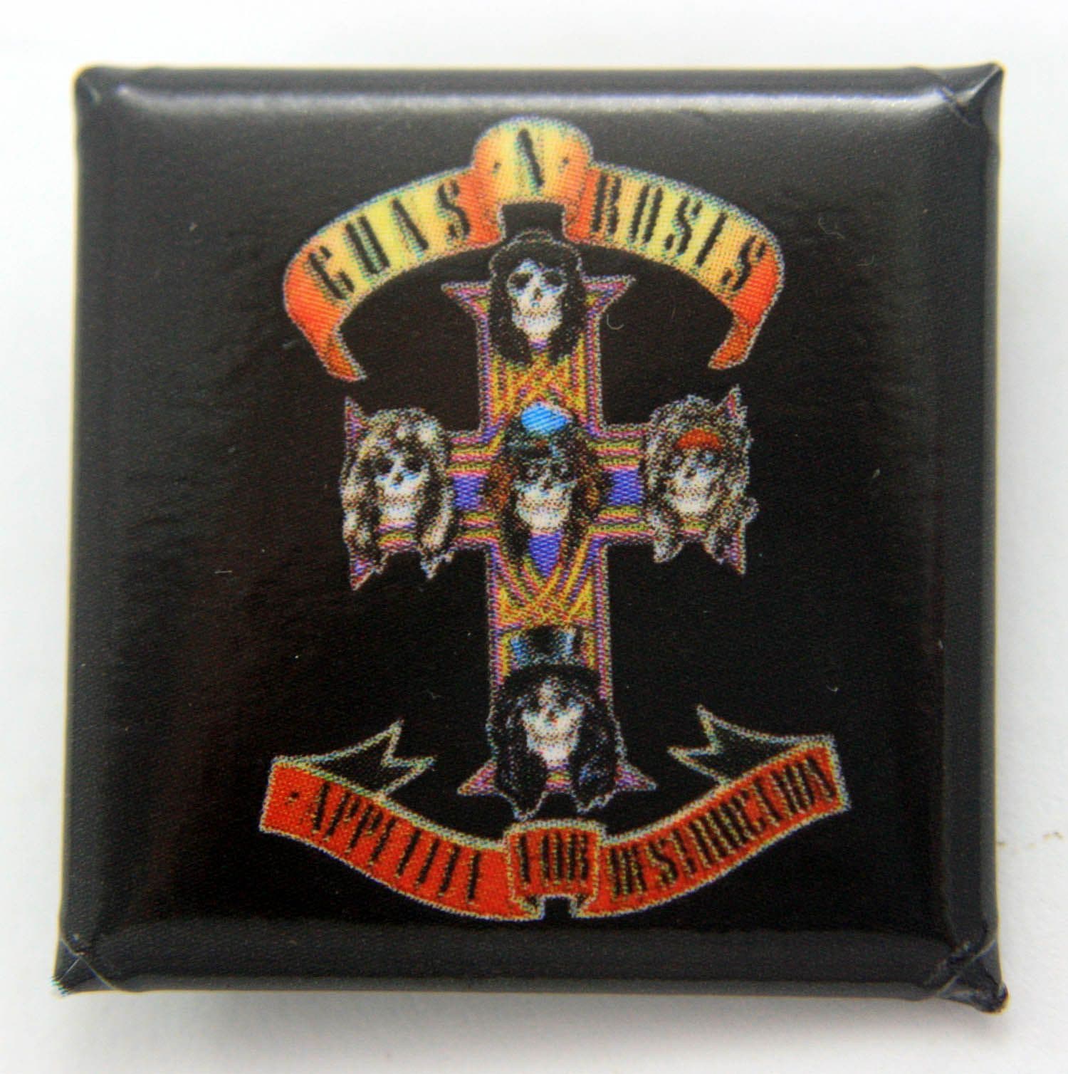 Guns N' Roses - 'Appetite For Destruction' Square Badge