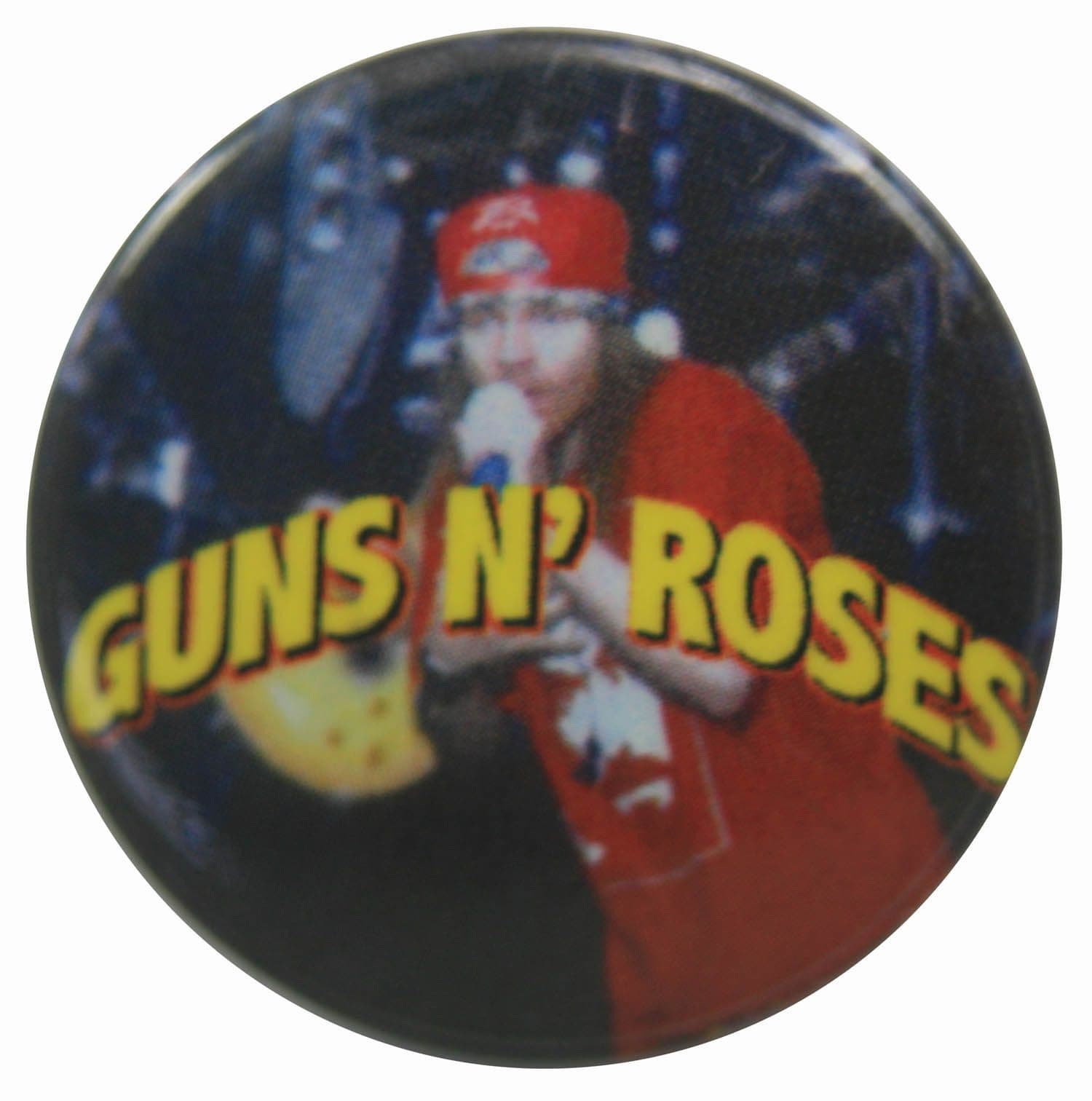 Guns N'Roses - 'Axl Red Stage' Button Badge