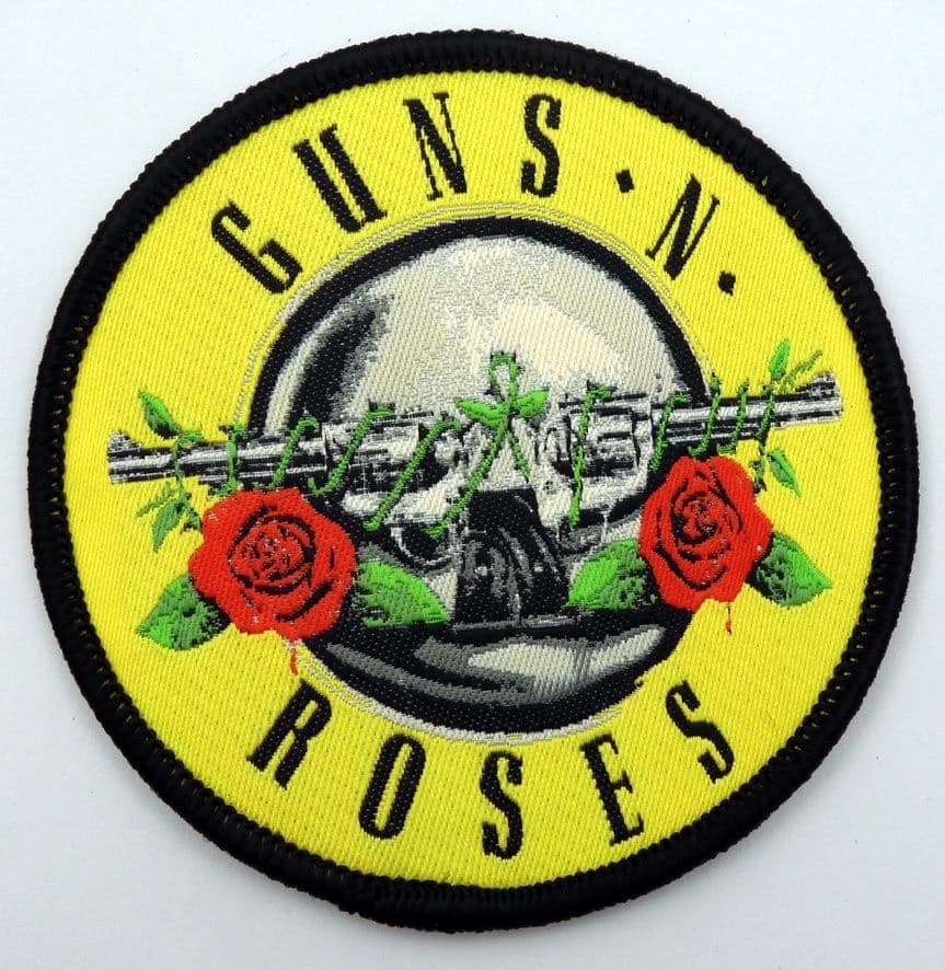 Guns N'Roses - 'Round Logo' Woven Patch