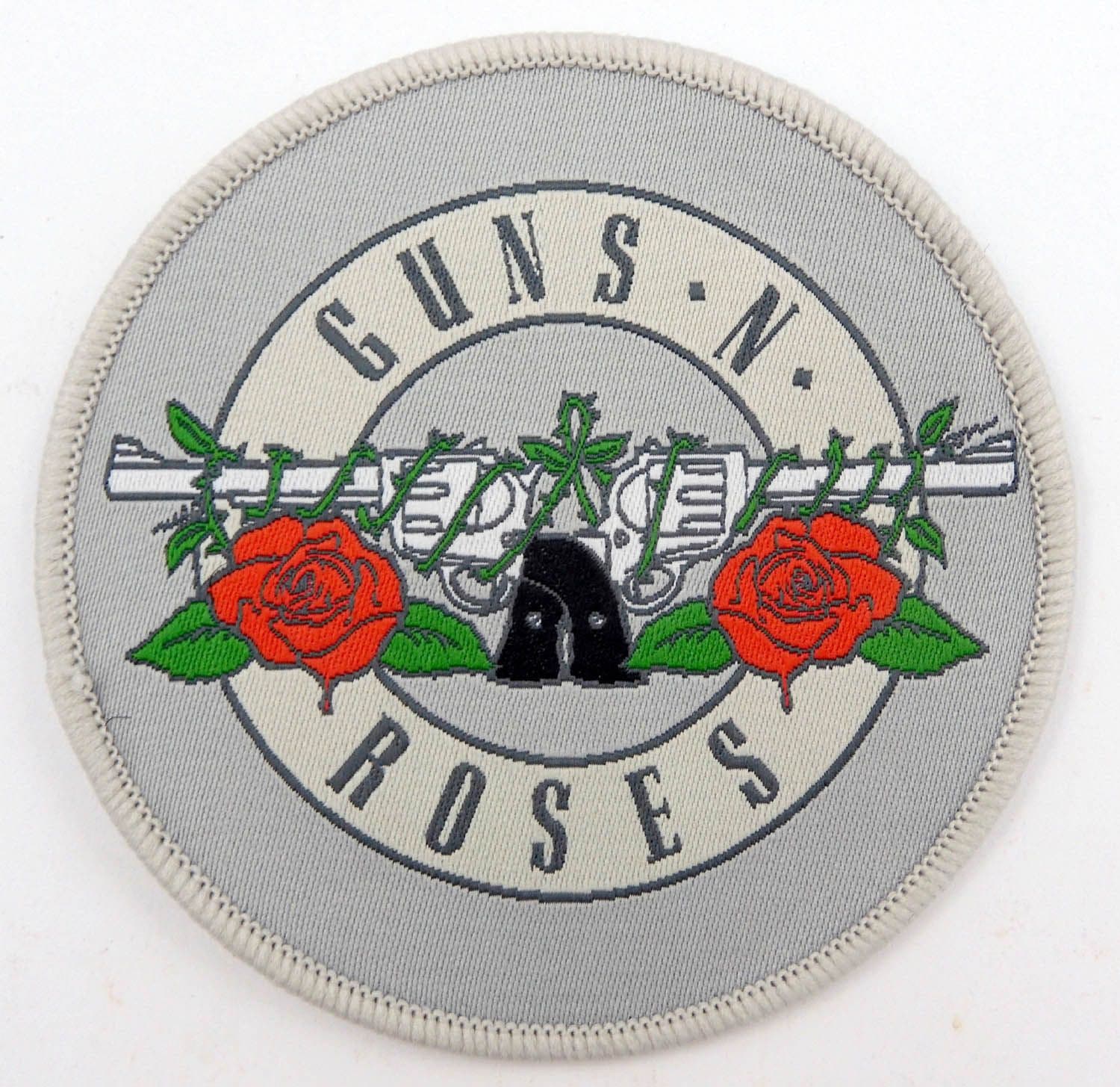 Guns N'Roses - 'Silver Logo' Woven Patch