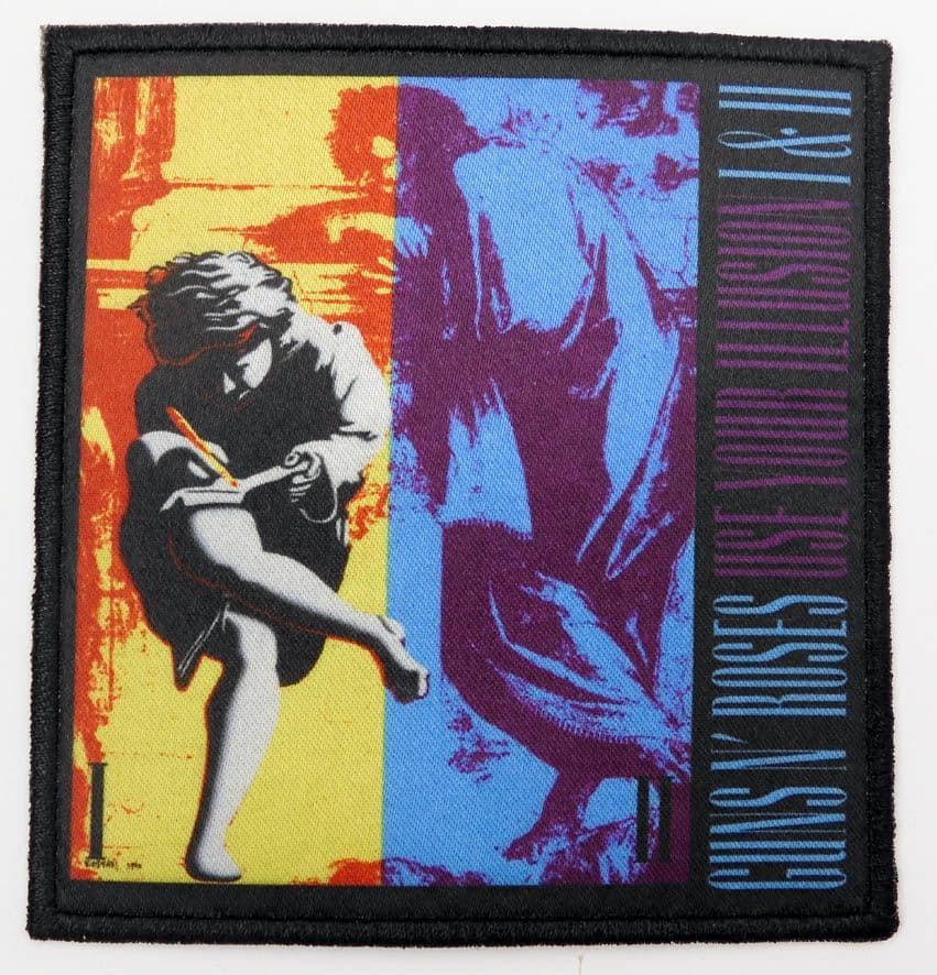 Guns N'Roses - 'Use Your Illusion 1 & 2' Printed Patch