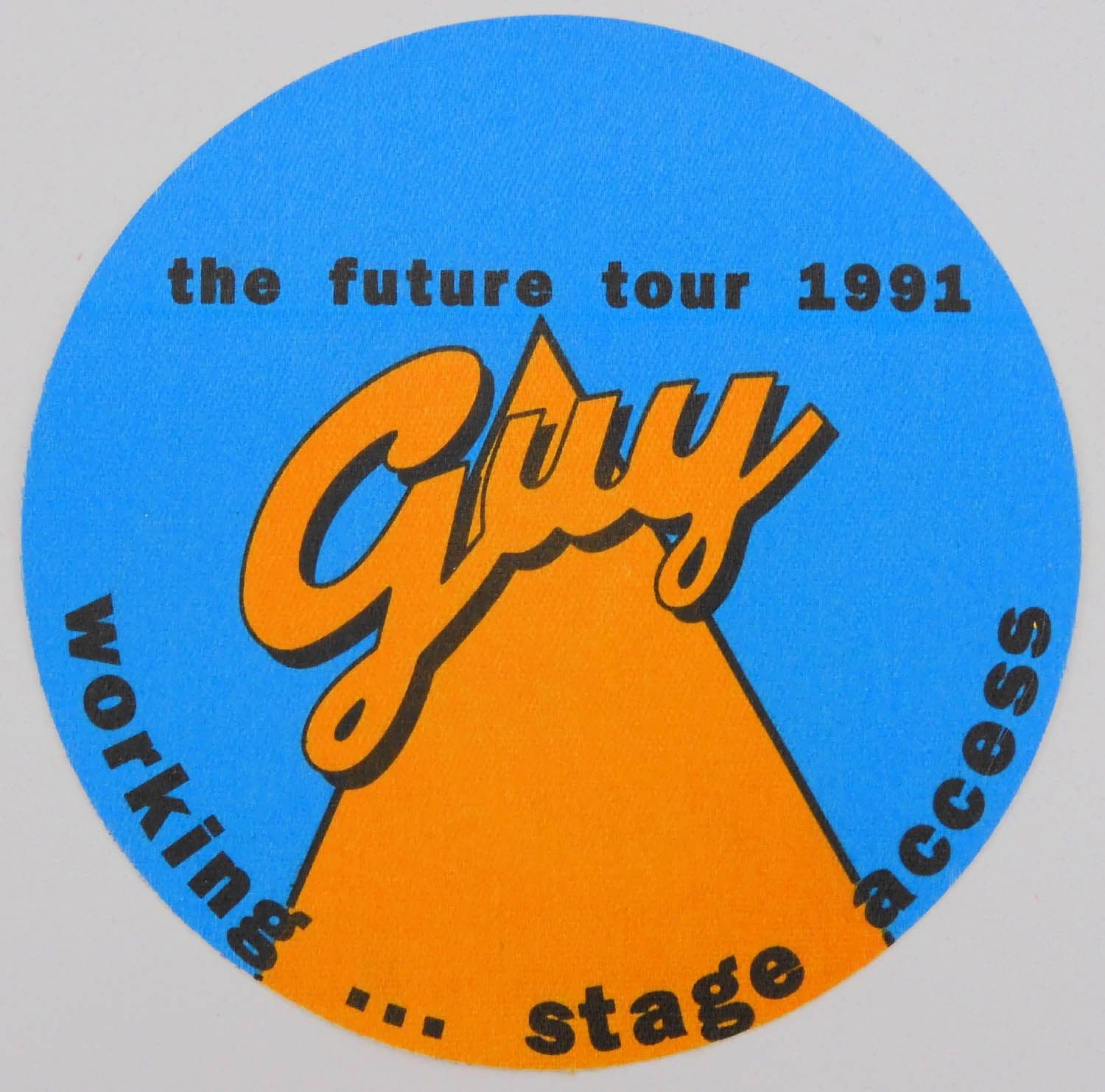 Guy 'The Future Tour 1991' OTTO Backstage Pass