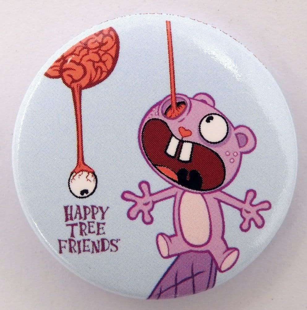 Happy Tree Friends - 'Toothy' Large Button Badge