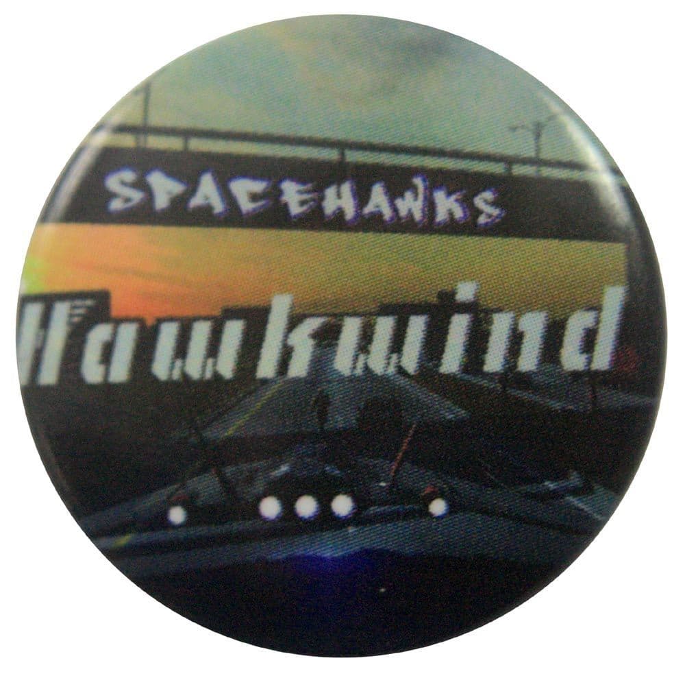 Hawkwind - 'Spacehawks' Button Badge
