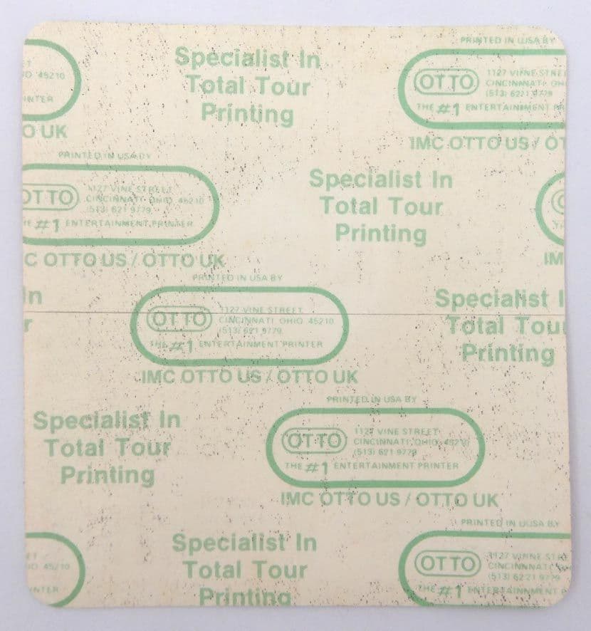 Heart - 'Bad Animals Tour 1988 After Show' Backstage Pass