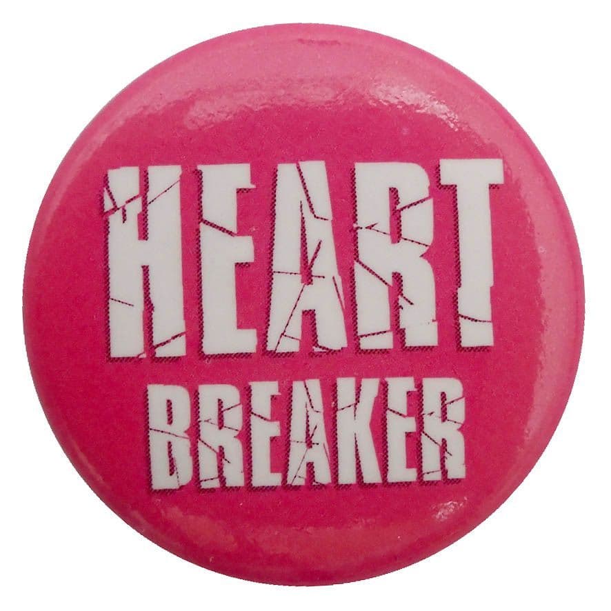 Heart Breaker - Button Badge