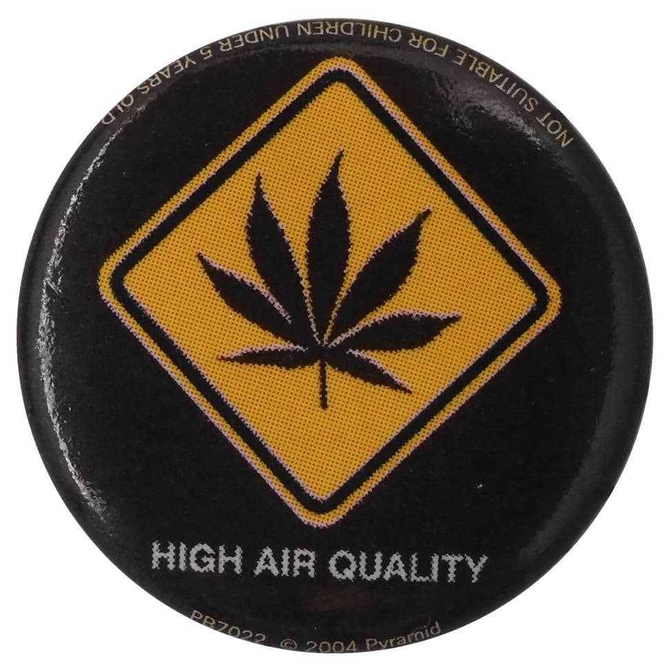 High Air Quality - Button Badge