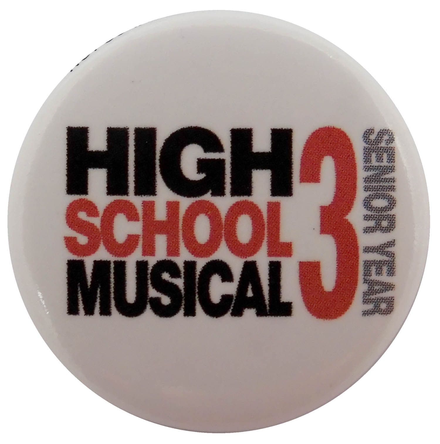 High School Musical 3 - 'Senior Year' Button Badge