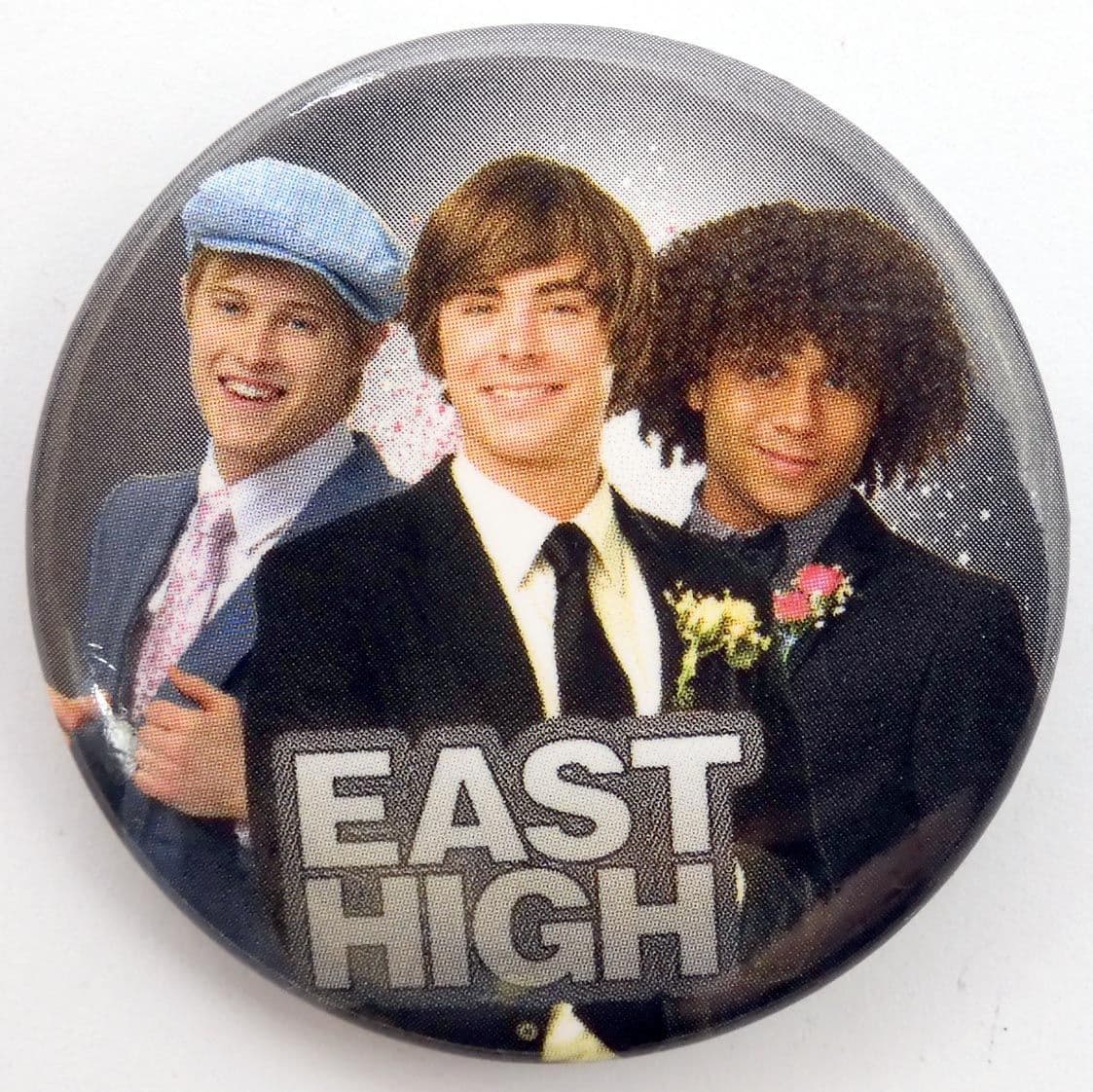 High School Musical - 'EHS Guys' Large Button Badge