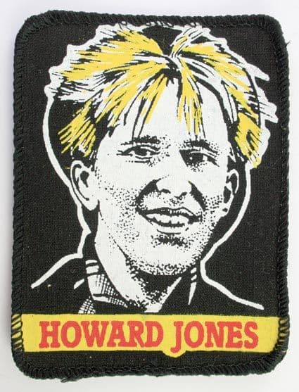 Howard Jones - 'Close Up' Printed Patch