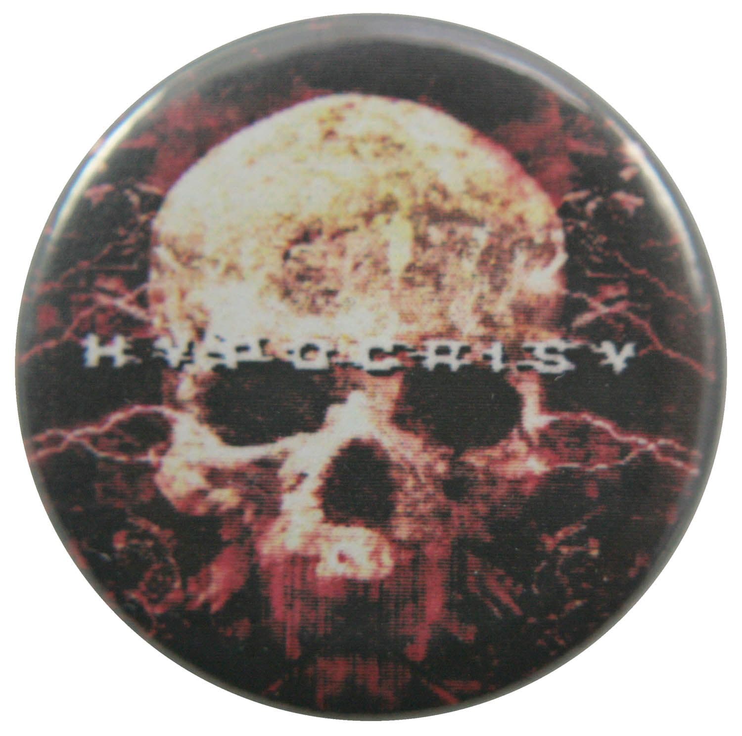 Hypocrisy - 'Into the Abyss' Button Badge