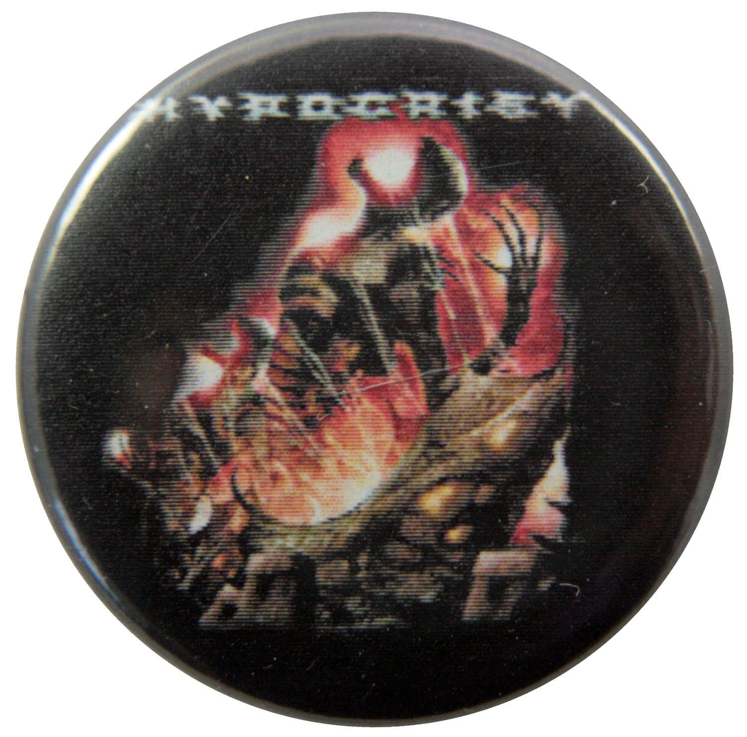 Hypocrisy - 'Virus' Button Badge
