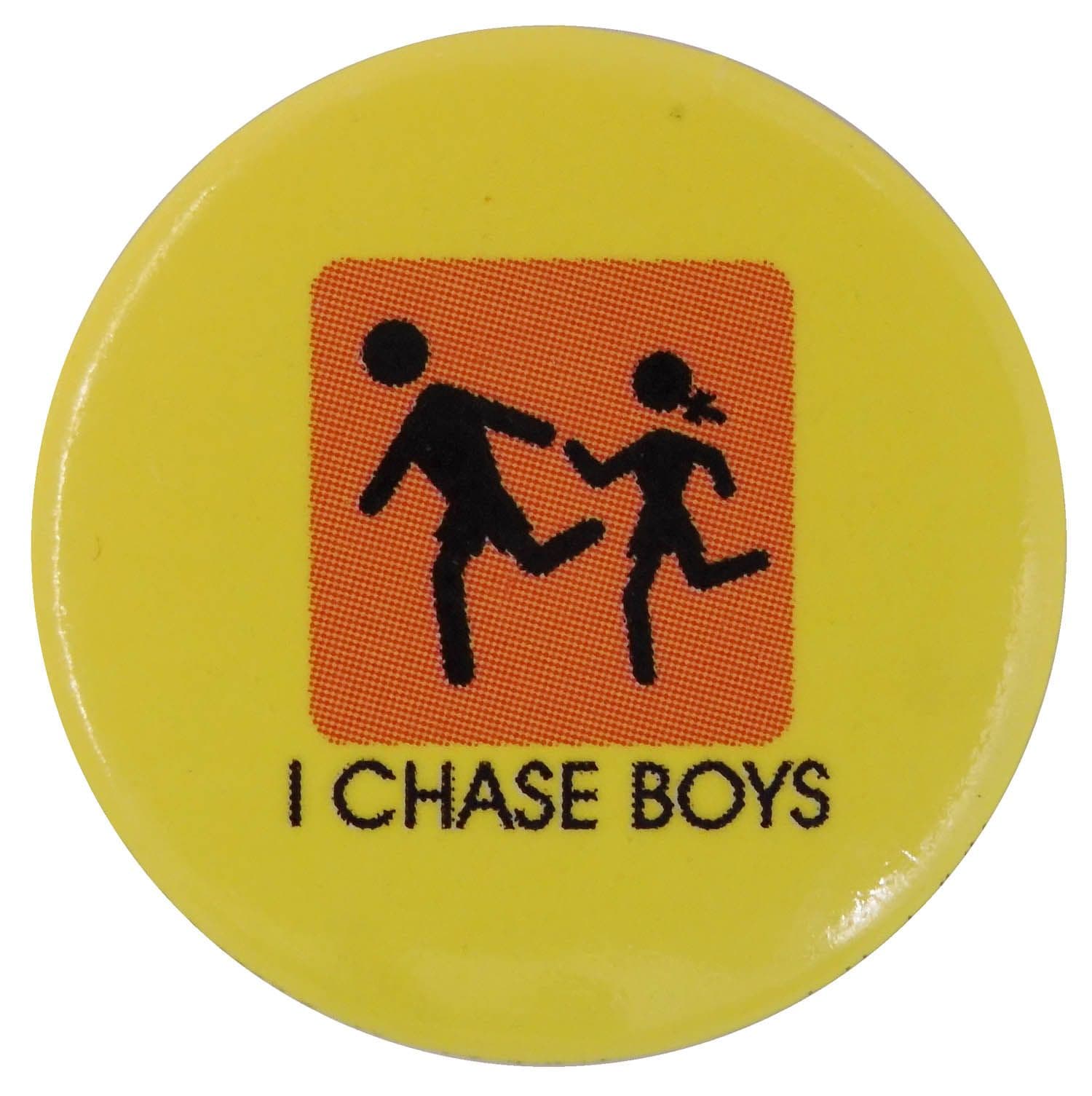 I Chase Boys - Button Badge