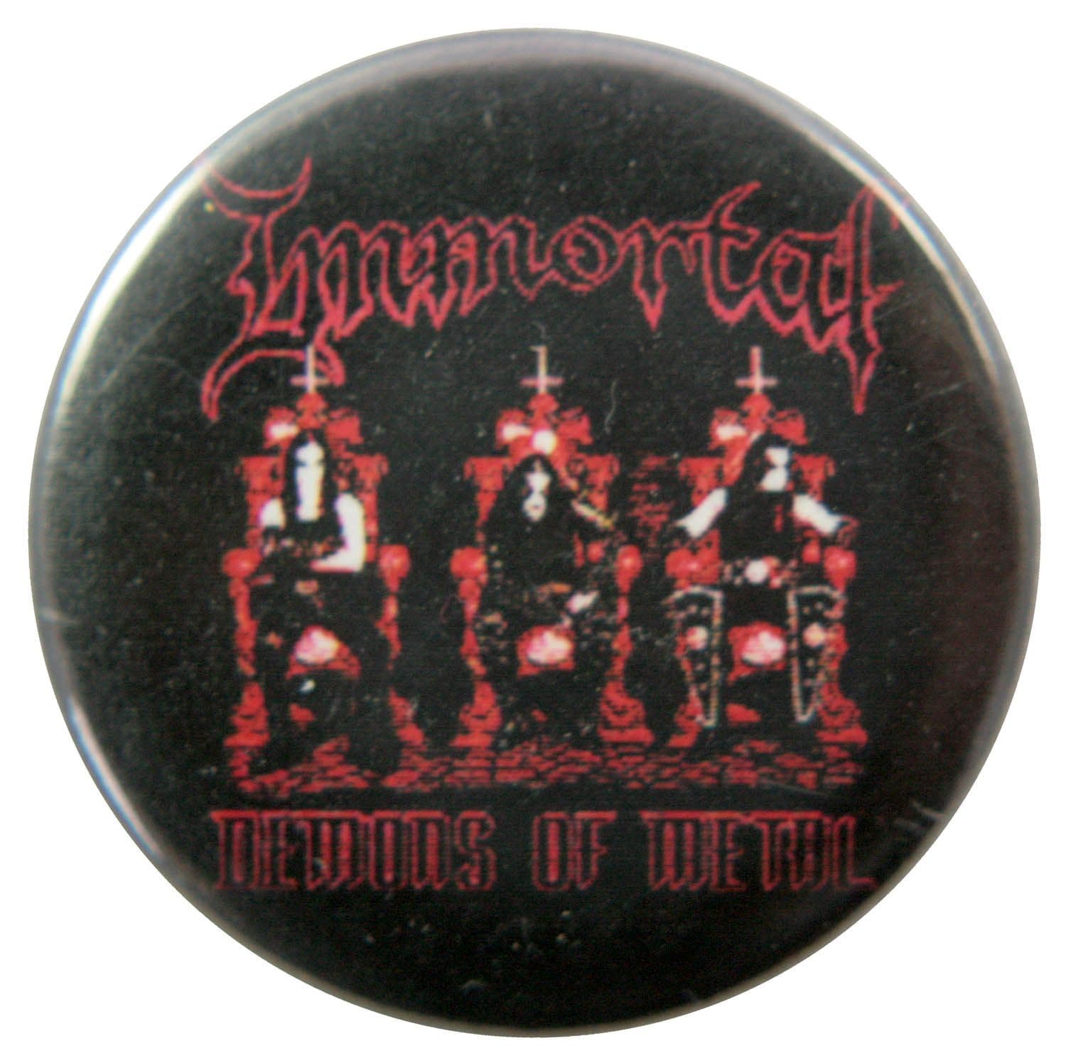 Immortal - 'Demons of Metal' Button Badge