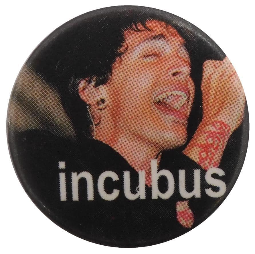 Incubus - 'Brandon Singing' Button Badge