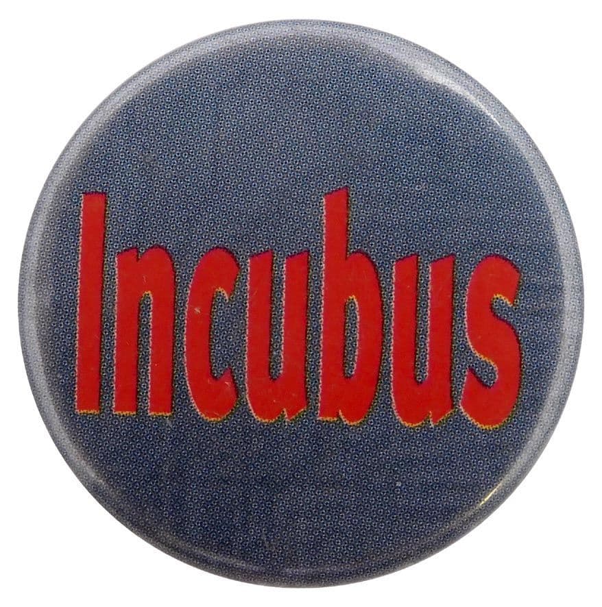 Incubus - 'Name Red' Button Badge