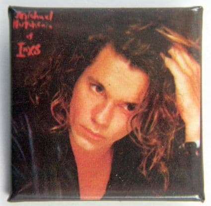 INXS - 'Michael Hutchence' Square Badge