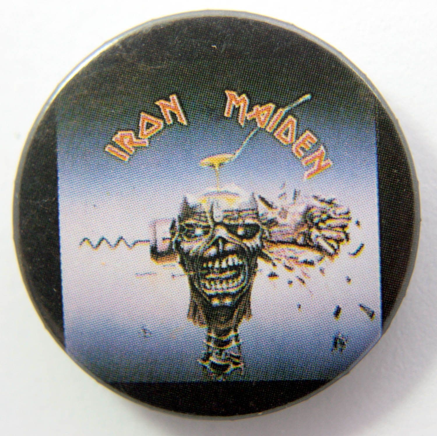 Iron Maiden - 'Can I Play With Madness' Vintage 32mm Badge