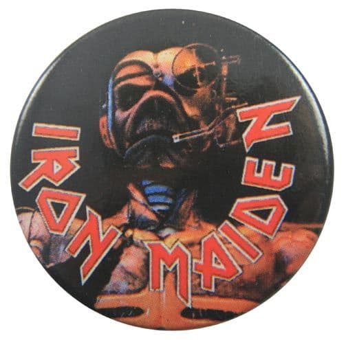 Iron Maiden - 'Eddie Dark' Vintage 32mm Badge