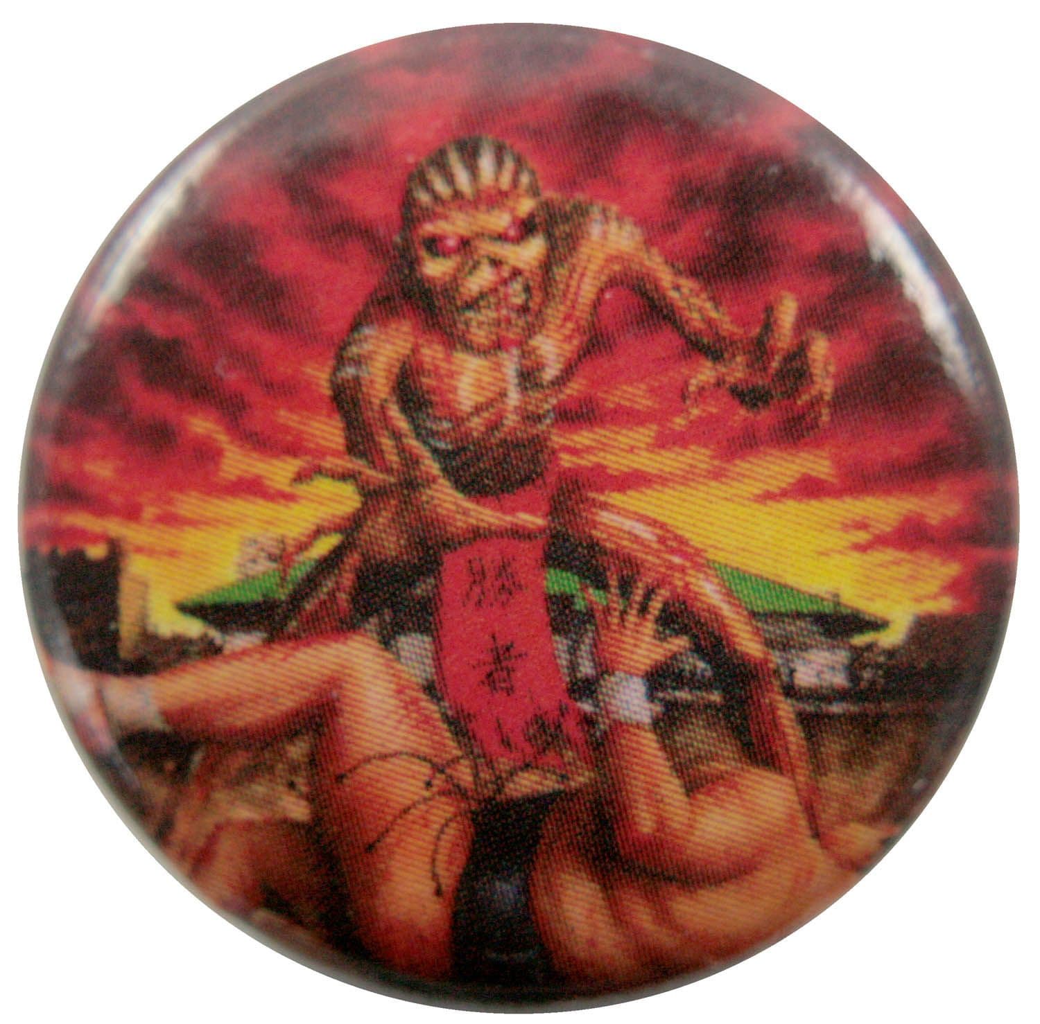 Iron Maiden - 'Eddie Sumo Japan' Button Badge