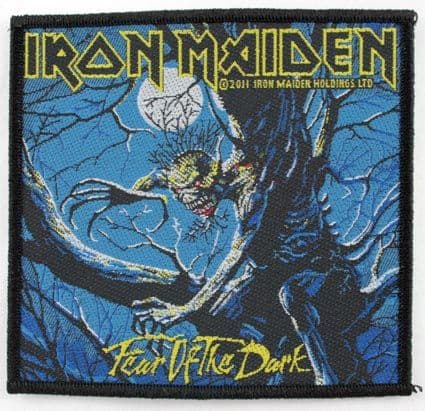 Iron Maiden - 'Fear of the Dark' Woven Patch