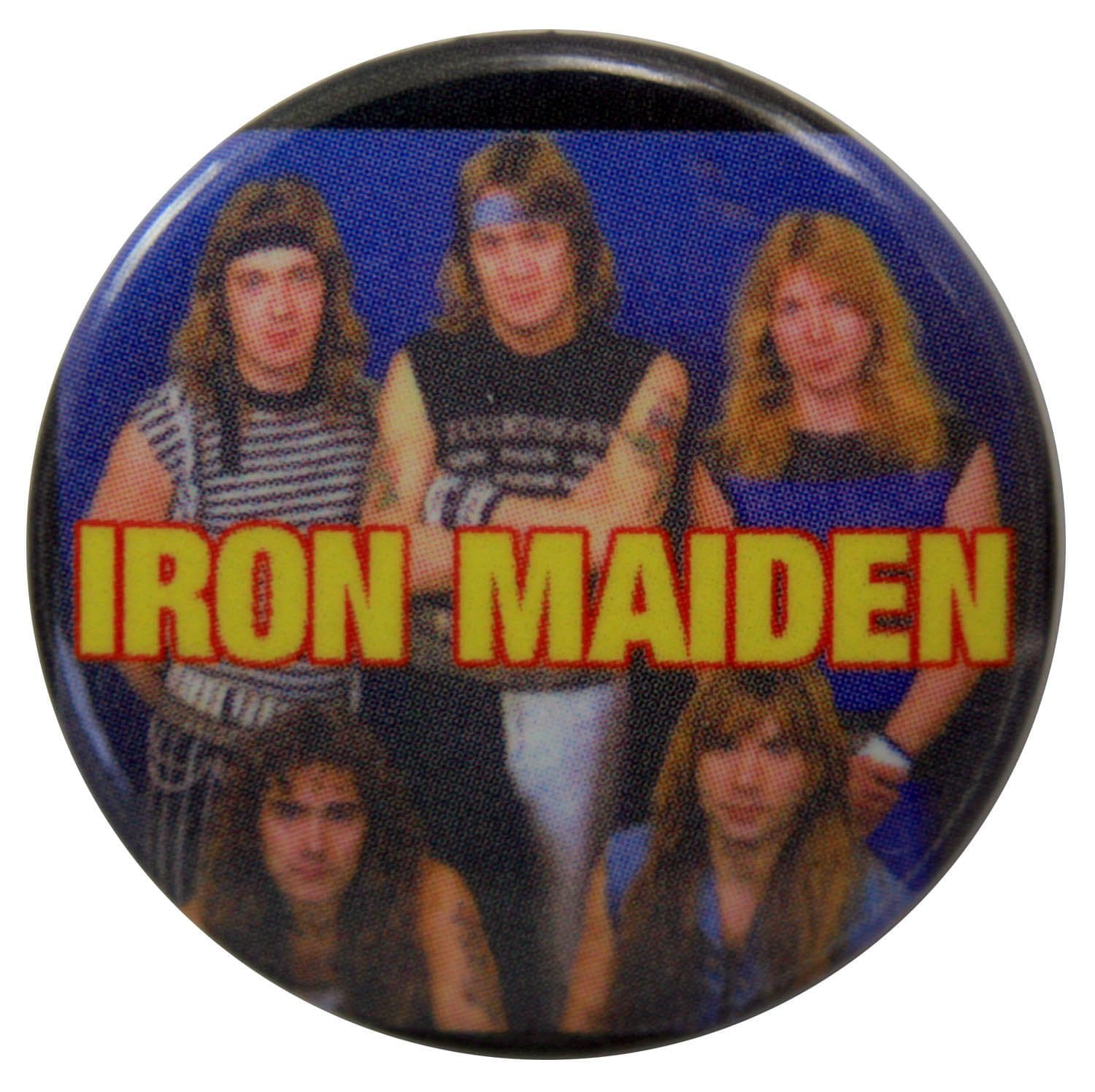 Iron Maiden - 'Group (young)' Button Badge